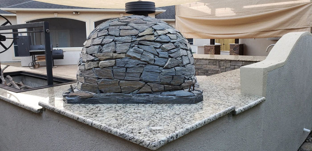 Authentic Pizza Ovens Pizza Oven Stone Finish Pizzaioli Premium Pizza Oven