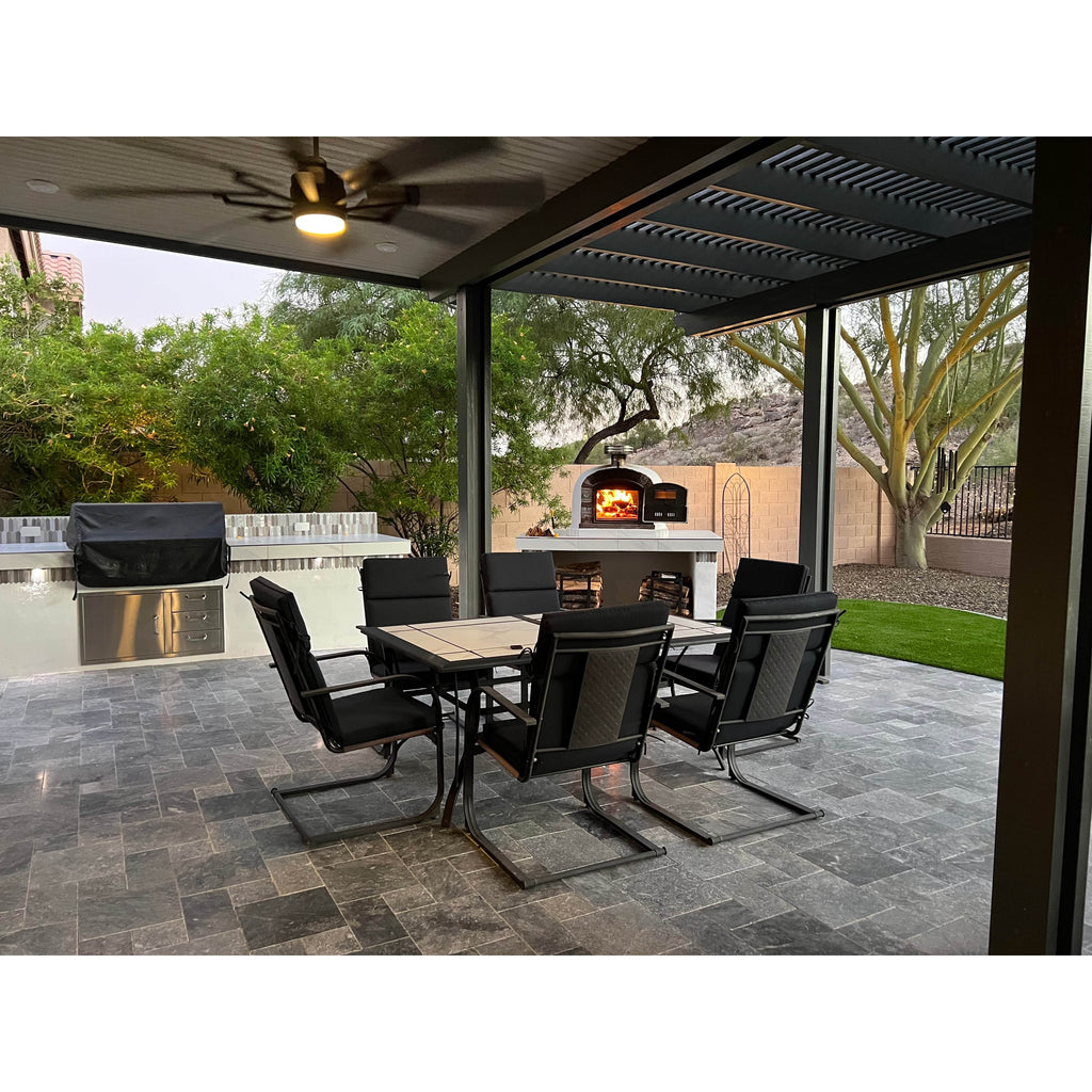 Authentic Pizza Ovens Pizza Oven Ventura Preto Premium Pizza Oven