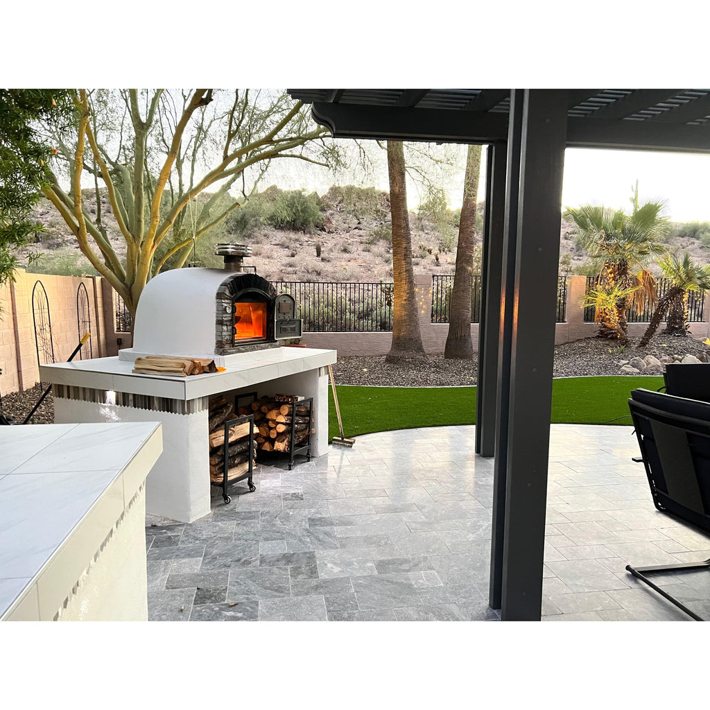 Authentic Pizza Ovens Pizza Oven Ventura Preto Premium Pizza Oven