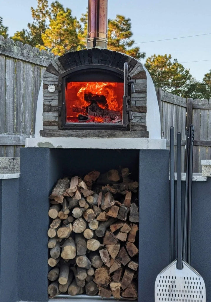 Authentic Pizza Ovens Pizza Oven Ventura Preto Premium Pizza Oven