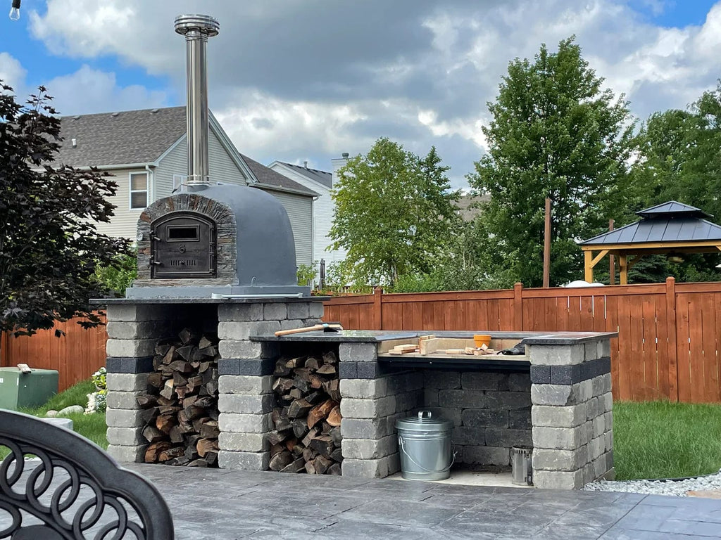 Authentic Pizza Ovens Pizza Oven Ventura Preto Premium Pizza Oven