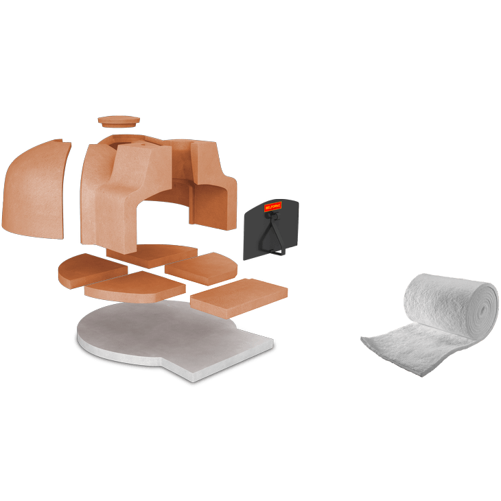 Belforno Pizza Oven Belforno 32 DIY Wood Fired or Gas Pizza Oven