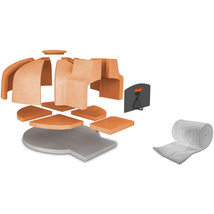 Belforno Pizza Oven Belforno 36 DIY Wood Fired or Gas Pizza Oven