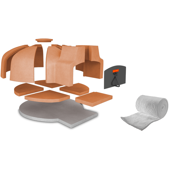 Belforno Pizza Oven Belforno 40 DIY Wood Fired or Gas Pizza Oven