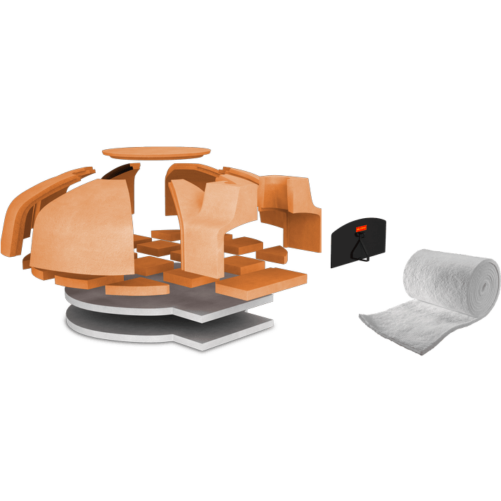 Belforno Pizza Oven Belforno 56 Commercial DIY Wood Fired or Gas Pizza Oven