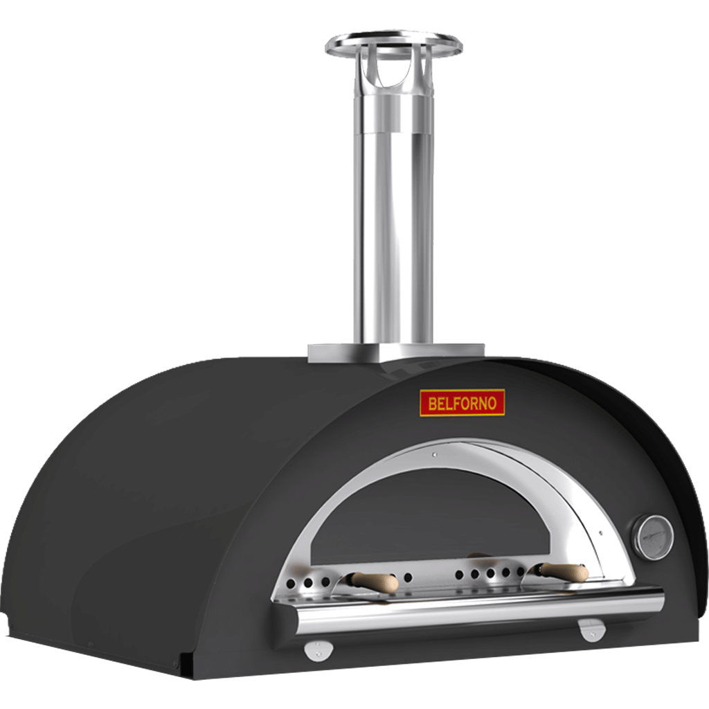 Belforno Pizza Oven Black Grande Wood Fired Countertop Oven