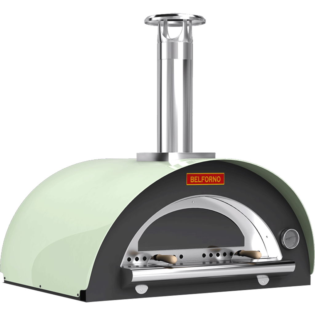 Belforno Pizza Oven Pistachio Medio Wood Fired Countertop Oven