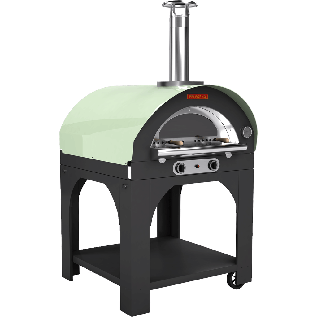Belforno Pizza Oven Pistachio / Propane (LPG) Portable Grande Gas Fired Oven