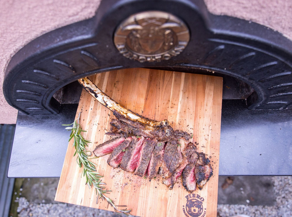 Fiero Casa Pizza Oven Etna Wood Fired or Gas Fired Quattro Custom Pizza Oven with Rustic Stucco Finish (Countertop or Freestanding Options)