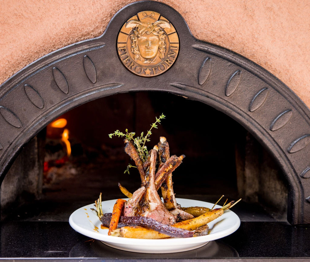 Fiero Casa Pizza Oven Etna Wood Fired or Gas Fired Quattro Custom Pizza Oven with Rustic Stucco Finish (Countertop or Freestanding Options)