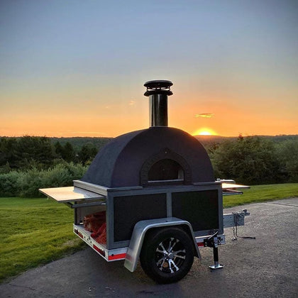 Fiero Quattro Wood Burning Mobile Pizza Oven – Firefly Pizza Ovens