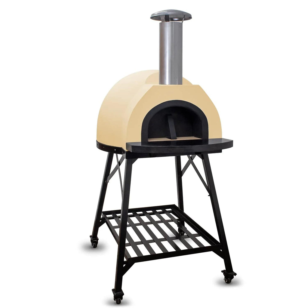 Forno Piombo Pizza Makers & Ovens Santino 70 Adobe / With Shelf and Stand SANTINO 70 REFRACTORY CEMENT PIZZA OVENS