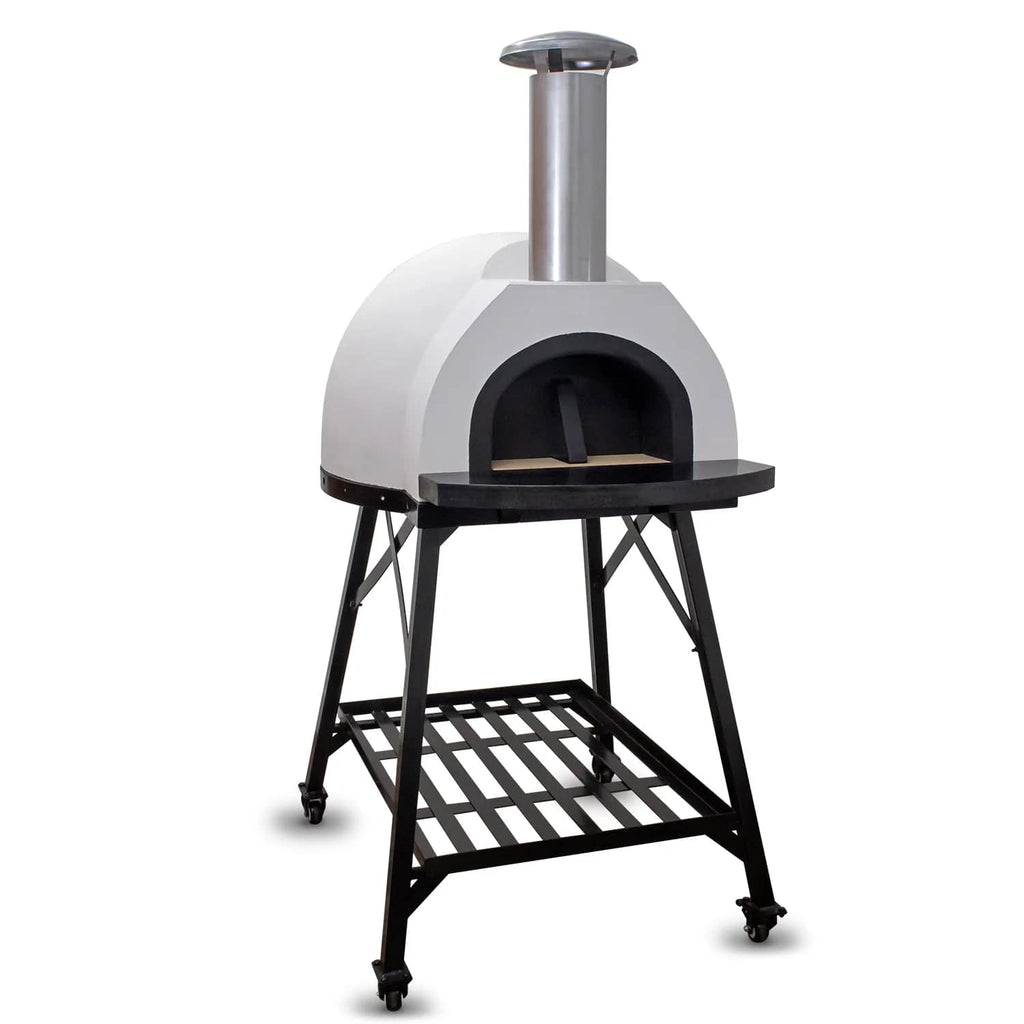 Forno Piombo Pizza Makers & Ovens Santino 70 Grey / With Shelf and Stand SANTINO 70 REFRACTORY CEMENT PIZZA OVENS