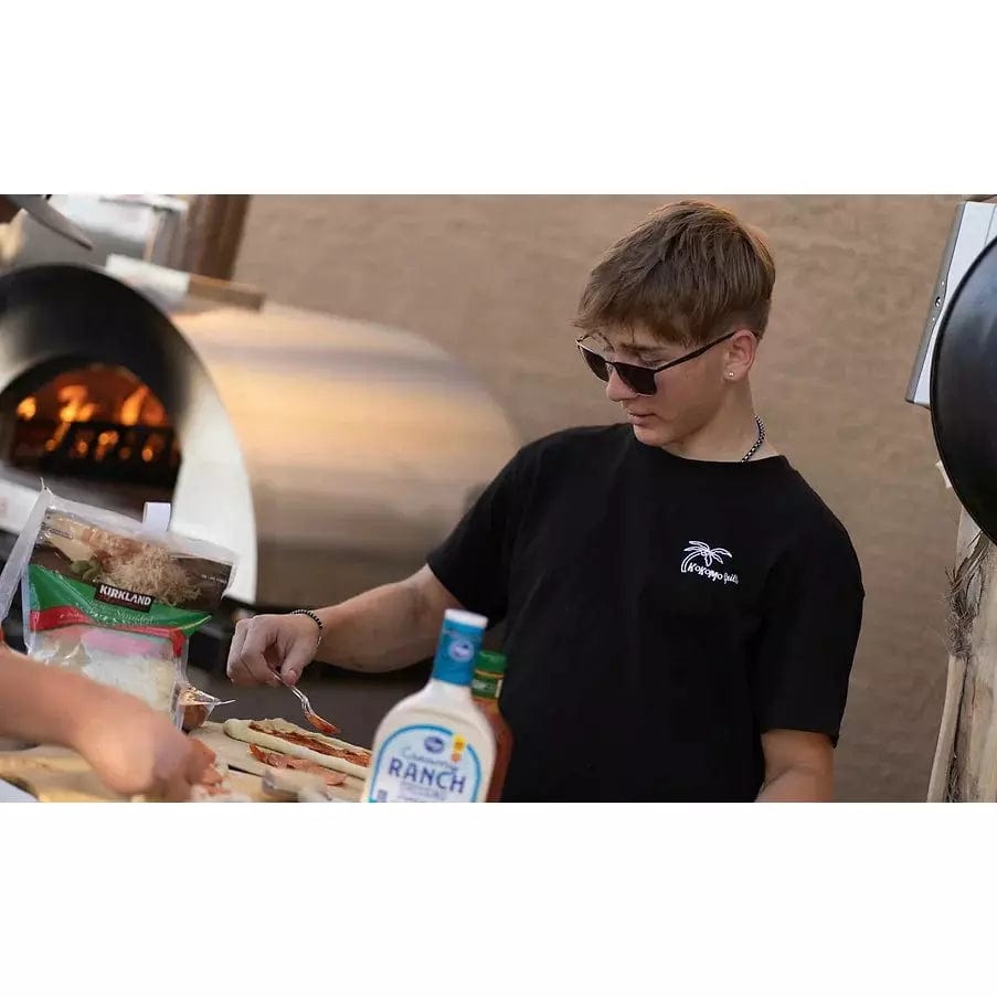 Kokomo Grills Pizza Makers & Ovens Kokomo 32” Wood Fired Stainless Steel Pizza Oven