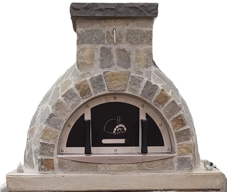 ProForno Pizza Oven Interior 30" Diameter Sierra Ridge Wood Fired Oven with Hybrid Option