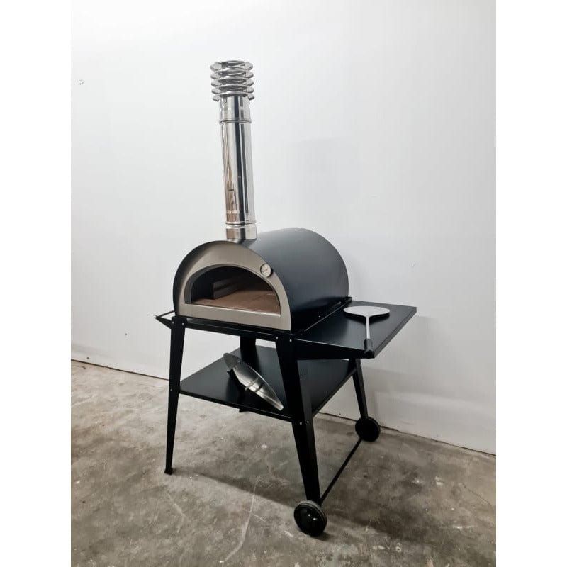 ProForno Pizza Oven Matte Black / With Stand Pizzi Portable Wood Fired Oven with optional stand