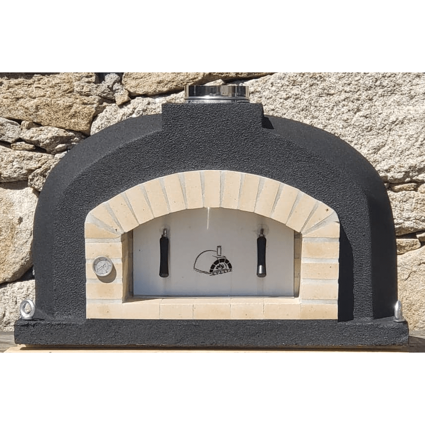 ProForno Pizza Oven Native Black / Matte Black Metal Door Mediterranean Pro Wood Fired or Hybrid Option