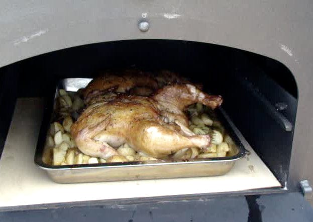 Tuscan Chef Pizza Makers & Ovens Tuscan Chef Medium Freestanding Oven with Cart GX-B1