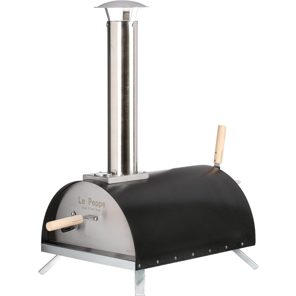 WPPO Pizza Makers & Ovens Black Le Peppe Wood Fired Oven