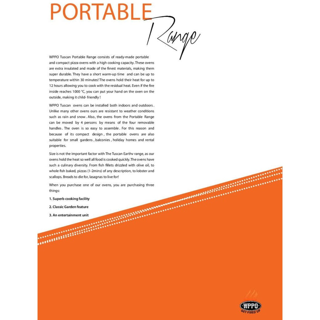 WPPO Pizza Makers & Ovens DIY Tuscany Oven Kit