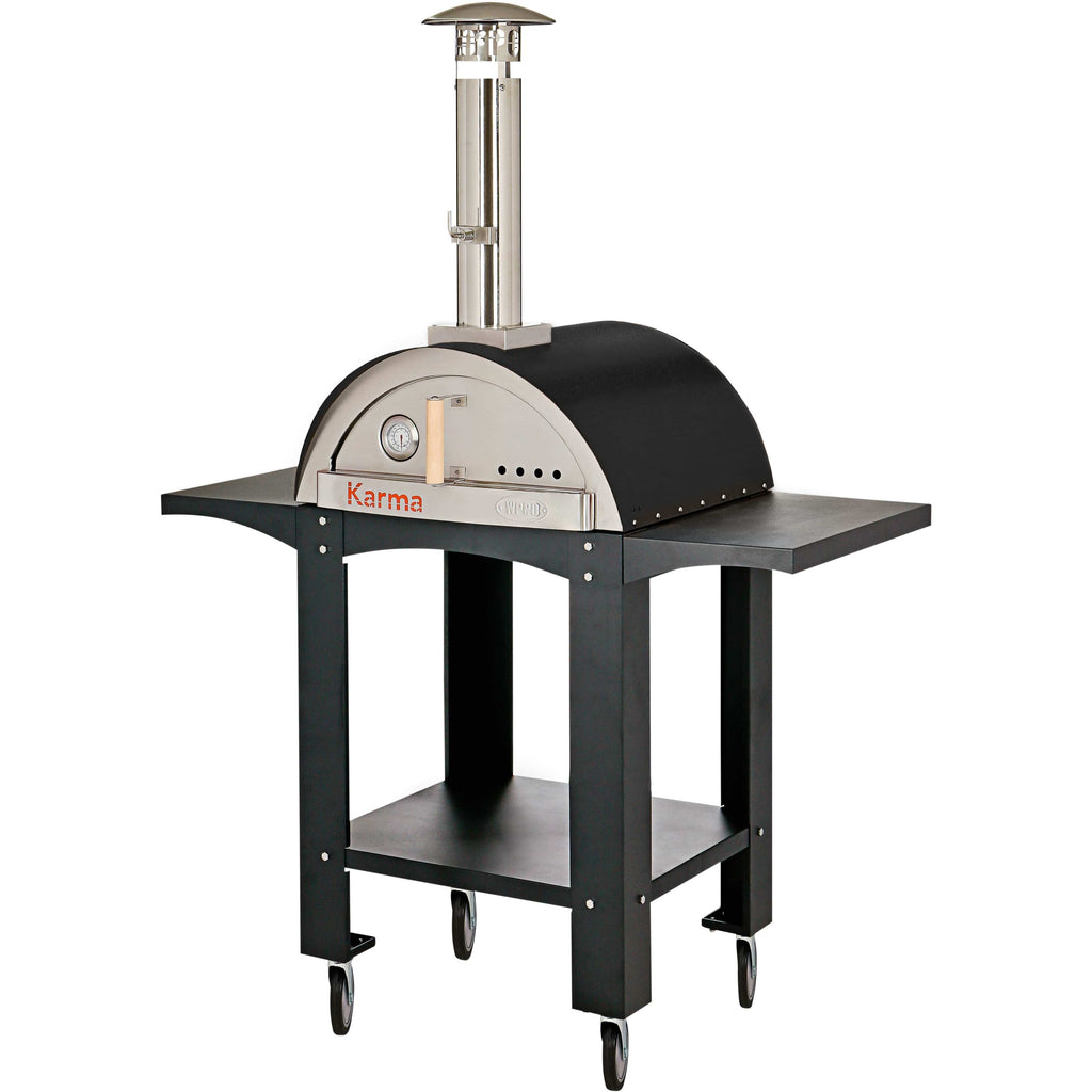 WPPO Pizza Makers & Ovens WOOD FIRED PIZZA OVEN, KARMA 25 - COLORED OVENS WITH STAND