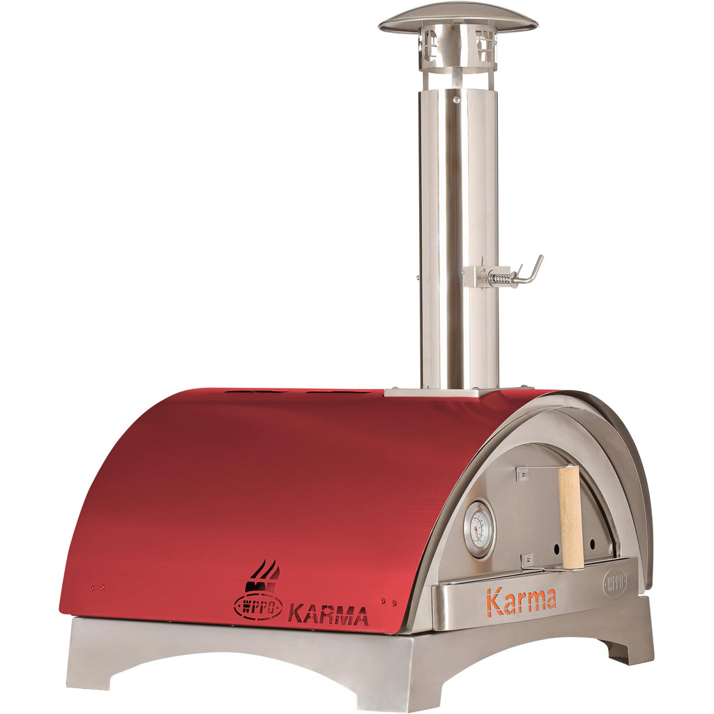 WPPO Pizza Makers & Ovens WOOD FIRED PIZZA OVEN, KARMA 25 - COLORED OVENS WITH STAND