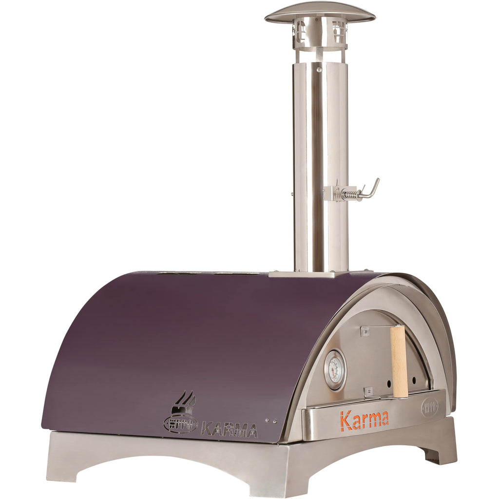 WPPO Pizza Makers & Ovens WOOD FIRED PIZZA OVEN, KARMA 25 - COLORED OVENS WITH STAND