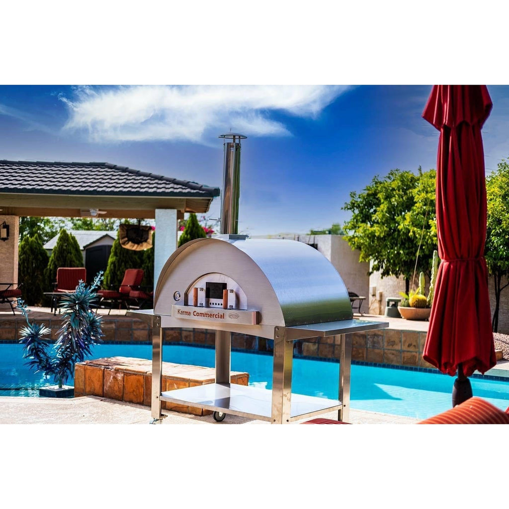 WPPO Pizza Makers & Ovens WOOD FIRED PIZZA OVEN - KARMA 42"